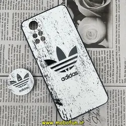 قاب گوشی Redmi Note 11 4G - Redmi Note 11S شیائومی فانتزی سوزنی برجسته طرح آدیداس adidas پاپ سوکت دار محافظ لنز دار کد 392