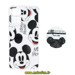 قاب گوشی Redmi Note 11 4G - Redmi Note 11S شیائومی لیزری محافظ لنز دار پاپ سوکت دار طرح میکی موس کد 355