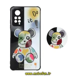 قاب گوشی Xiaomi Redmi Note 11 Pro 4G Global - Redmi Note 11 Pro 5G Global شیائومی لیزری محافظ لنز دار پاپ سوکت دار طرح ربات KAWS SUMMER کد 289