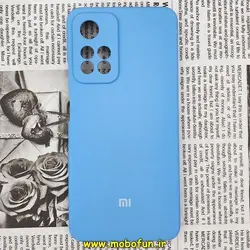 قاب گوشی Xiaomi Redmi Note 11 Pro Plus شیائومی سیلیکونی اورجینال سورا SORA پاک کنی درجه یک زیربسته محافظ لنز دار آبی کد 57