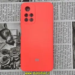 قاب گوشی Xiaomi Poco M4 Pro 5G شیائومی سیلیکونی اورجینال سورا SORA پاک کنی درجه یک زیربسته محافظ لنز دار گلبهی کد 81
