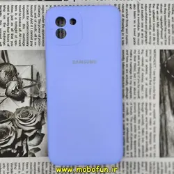 قاب گوشی Galaxy A03 2022 سامسونگ سیلیکونی اورجینال سورا SORA پاک کنی درجه یک زیربسته محافظ لنز دار یاسی کد 53