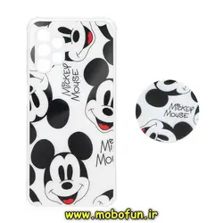 قاب گوشی Galaxy A13 4G سامسونگ لیزری محافظ لنز دار پاپ سوکت دار طرح میکی موس کد 320