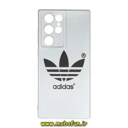 قاب گوشی Galaxy S22 Ultra سامسونگ ژله ای TPU طرح دار محافظ لنز دار آدیداس adidas کد 109