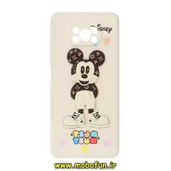 قاب گوشی Poco X3 NFC - Poco X3 Pro شیائومی طرح سیلیکونی ژله ای سه بعدی برجسته میکی موس محافظ لنز دار کد 1057