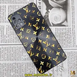 قاب گوشی Galaxy A51 سامسونگ لیزری محافظ لنز دار دور سیلیکونی طرح لویی ویتون LV کد 590