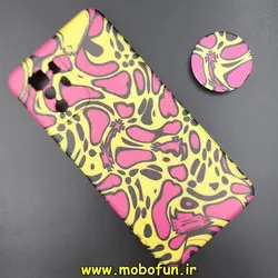 قاب گوشی Xiaomi Poco X3 GT - Redmi Note 10 Pro 5G شیائومی ژله ای فانتزی طرح آبرنگی پاپ سوکت دار محافظ لنز دار کد 805