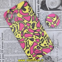 قاب گوشی iPhone 12 Pro Max آیفون ژله ای فانتزی طرح آبرنگی پاپ سوکت دار محافظ لنز دار کد 394