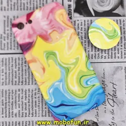 قاب گوشی iPhone 7 - iPhone 8 - iPhone SE 2020 آیفون ژله ای فانتزی طرح آبرنگی پاپ سوکت دار محافظ لنز دار کد 380