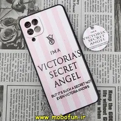 قاب گوشی Galaxy A22 4G - Galaxy M32 4G سامسونگ فانتزی سوزنی برجسته طرح ویکتوریا سکرت پاپ سوکت دار محافظ لنزدار کد 408