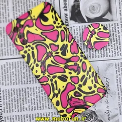 قاب گوشی Galaxy A02S - Galaxy A03S سامسونگ ژله ای فانتزی طرح آبرنگی پاپ سوکت دار محافظ لنز دار کد 219