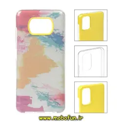 قاب گوشی Poco X3 NFC - Poco X3 Pro شیائومی طرح ژله ای طرح دار آبرنگی اکلیلی کد 862