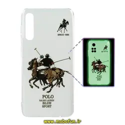 قاب گوشی Galaxy A30S - Galaxy A50S - Galaxy A50 سامسونگ طرح پولو POLO شب رنگ پشت طلق براق کد 510