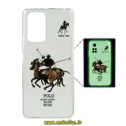 قاب گوشی Galaxy A33 5G سامسونگ طرح پولو POLO شب رنگ پشت طلق براق کد 95