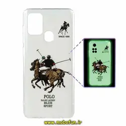 قاب گوشی Galaxy A21S سامسونگ طرح پولو POLO شب رنگ پشت طلق براق کد 433