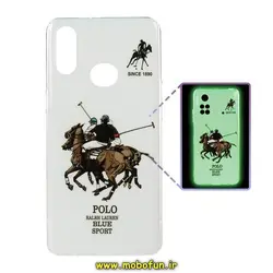 قاب گوشی Galaxy A10S سامسونگ طرح پولو POLO شب رنگ پشت طلق براق کد 335