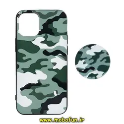 قاب گوشی iPhone 12 - iPhone 12 Pro آیفون فانتزی سوزنی برجسته طرح چریکی ارتشی پاپ سوکت دار کد 444