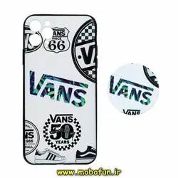 قاب گوشی iPhone 11 Pro Max آیفون فانتزی سوزنی برجسته طرح ونس VANS پاپ سوکت دار محافظ لنزدار کد 291