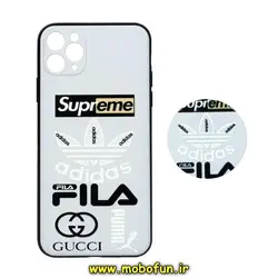 قاب گوشی iPhone 11 Pro Max آیفون فانتزی سوزنی برجسته طرح لاکچری اسپرت پاپ سوکت دار محافظ لنزدار کد 287