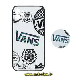 قاب گوشی iPhone 11 آیفون فانتزی سوزنی برجسته طرح ونس VANS پاپ سوکت دار محافظ لنزدار کد 233