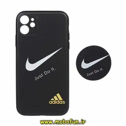 قاب گوشی iPhone 11 آیفون فانتزی سوزنی برجسته طرح اسپرت SPORT پاپ سوکت دار محافظ لنزدار کد 222