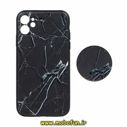 قاب گوشی iPhone 11 آیفون فانتزی سوزنی برجسته طرح آبرنگی پاپ سوکت دار محافظ لنزدار کد 213