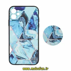 قاب گوشی iPhone 11 آیفون فانتزی سوزنی برجسته طرح آبرنگی پاپ سوکت دار محافظ لنزدار کد 210