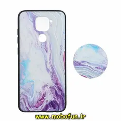 قاب گوشی Redmi Note 9 شیائومی فانتزی سوزنی برجسته طرح آبرنگی پاپ سوکت دار کد 295