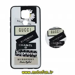 قاب گوشی Redmi Note 9 شیائومی فانتزی سوزنی برجسته طرح بابونه لاکچری پاپ سوکت دار کد 269