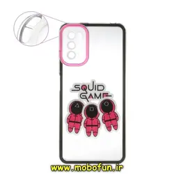 قاب گوشی Poco M3 Pro - Redmi Note 10 5G شیائومی ژله ای طرح دار شفاف محافظ لنز دار اسکویید گیم بازی مرکب SQUID GAME کد 120