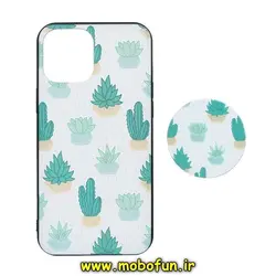 قاب گوشی iPhone 12 Pro Max آیفون فانتزی سوزنی برجسته طرح گل کاکتوس پاپ سوکت دار کد 245