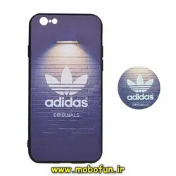 قاب گوشی iPhone 6 - iPhone 6s آیفون فانتزی سوزنی برجسته طرح آدیداس adidas پاپ سوکت دار کد 218