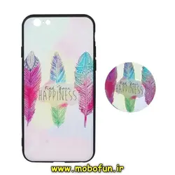 قاب گوشی iPhone 6 - iPhone 6s آیفون فانتزی سوزنی برجسته طرح پر رنگی پاپ سوکت دار کد 206