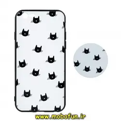 قاب گوشی iPhone 6 - iPhone 6s آیفون فانتزی سوزنی برجسته طرح گربه بازیگوش پاپ سوکت دار کد 203