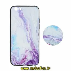 قاب گوشی iPhone 6 - iPhone 6s آیفون فانتزی سوزنی برجسته طرح آبرنگی پاپ سوکت دار کد 191