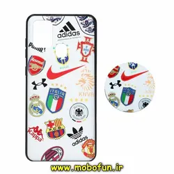 قاب گوشی Galaxy A21S سامسونگ فانتزی سوزنی برجسته طرح ورزشی اسپرت SPORT پاپ سوکت دار کد 384