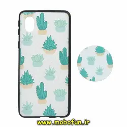 قاب گوشی Galaxy A01 Core - Galaxy M01 Core - Galaxy A3 Core سامسونگ فانتزی سوزنی برجسته طرح گل کاکتوس پاپ سوکت دار کد 155