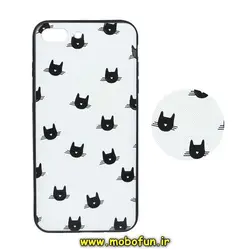 قاب گوشی iPhone 7 Plus - iPhone 8 Plus آیفون فانتزی سوزنی برجسته طرح گربه بازیگوش پاپ سوکت دار کد 258