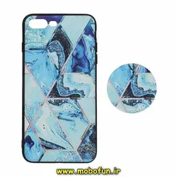 قاب گوشی iPhone 7 Plus - iPhone 8 Plus آیفون فانتزی سوزنی برجسته طرح آبرنگی پاپ سوکت دار کد 246