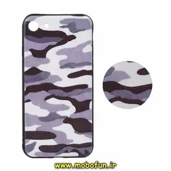 قاب گوشی iPhone 7 - iPhone 8 - iPhone SE 2020 آیفون فانتزی سوزنی برجسته طرح چریکی ارتشی پاپ سوکت دار کد 289