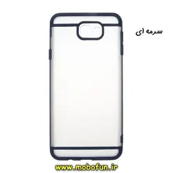 قاب گوشی Galaxy J4 Plus سامسونگ طرح پشت مات دور ژله ای محافظ لنز دار سرمه ای کد 47