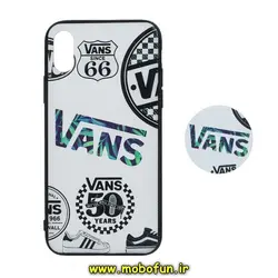 قاب گوشی iPhone X - iPhone XS آیفون فانتزی سوزنی برجسته طرح ونس VANS پاپ سوکت دار کد 231