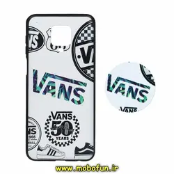 قاب گوشی Redmi Note 9S - Redmi Note 9 Pro شیائومی فانتزی سوزنی برجسته طرح VANS پاپ سوکت دار کد 443
