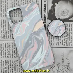 قاب گوشی iPhone 12 - iPhone 12 Pro آیفون مدل IMD فانتزی ماربل طرح آبرنگی پاپ سوکت دار کد 323