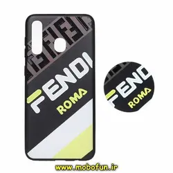 قاب گوشی Galaxy A20 - Galaxy A30 سامسونگ فانتزی سوزنی برجسته طرح FENDI ROMA پاپ سوکت دار کد 159