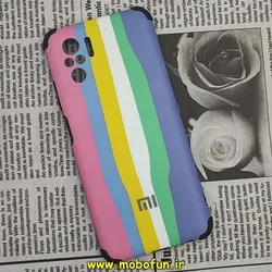 قاب گوشی Redmi Note 10 4G - Redmi Note 10S شیائومی IMD فانتزی طرح آبرنگی رنگین کمانی کپسولی محافظ لنز دار کد 230