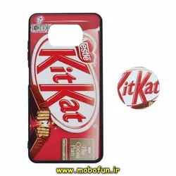 قاب گوشی Poco X3 NFC - Poco X3 Pro شیائومی فانتزی سوزنی برجسته طرح کیت کت KitKat پاپ سوکت دار کد 605