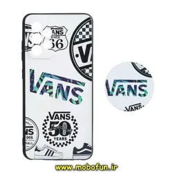 قاب گوشی Galaxy A52 4G - Galaxy A52 5G - Galaxy A52S سامسونگ فانتزی سوزنی برجسته طرح VANS پاپ سوکت دار محافظ لنز دار کد 337