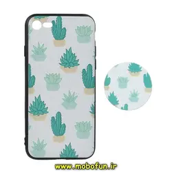 قاب گوشی iPhone 7 - iPhone 8 - iPhone SE 2020 آیفون فانتزی سوزنی برجسته طرح گل کاکتوس پاپ سوکت دار کد 247
