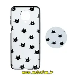 قاب گوشی Redmi Note 9S - Redmi Note 9 Pro شیائومی فانتزی سوزنی برجسته طرح گربه بازیگوش پاپ سوکت دار کد 423